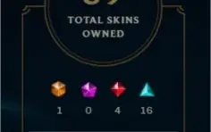 Conta LV. 103 / 63 Champs / 39 Skins / Platina 2