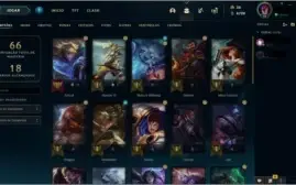 Conta LOL Platina 1