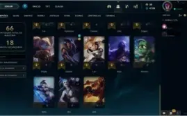 Conta LOL Platina 1