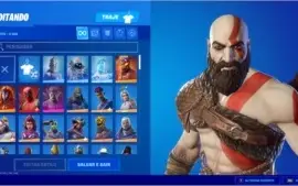 Conta Fortnite com 210 Skins (Mais de 200.000 vBucks Gastos)