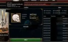 Conta seafight muita perola e uma guilde cheia de ouro
