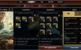 Conta seafight muita perola e uma guilde cheia de ouro