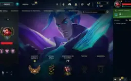 Conta Com Skin Yasuo Chefão Final E Lux Pijaminha Full Acess
