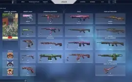 Conta NFA Valorant (16 skins, Platina 1)
