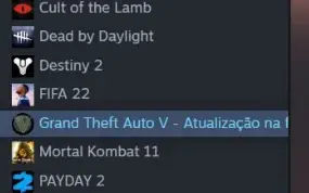 Conta Steam Gta5, Fifa22, Mortal Kombat 11, R6, Não Tem Vac!