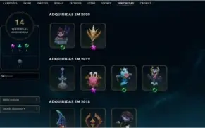 conta platina 1 todos champions