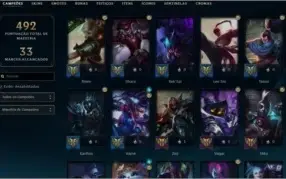 conta platina 1 todos champions