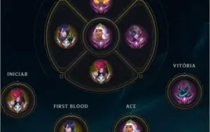 conta  dimond 4 com emote chellenger e muitas skins