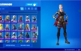 Conta Fortnite LINDA ((NFA))
