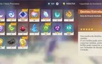 Keqing C1 + 5 armas T5 + banner Garantido