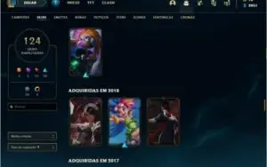 Conta League Of Lgends GOLD IV
