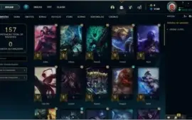 Conta LoL Platina 2 - 46 Campeões E 2 Skins - Mt Espólios