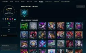 Conta League Of Legends Lvl 668 /// 388 Skins