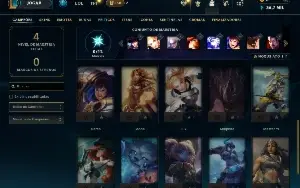 Prata 3 com 25 Champs e 2 Skins