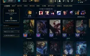 Prata 1 com 45 Champs e 25 Skins
