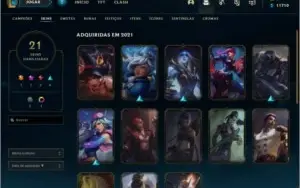 conta lol mestre