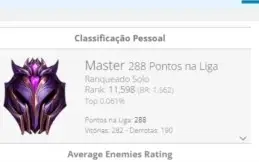 conta lol mestre