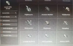 Druid Level 226 (Bona) + 2 Knight's - 146 e 131 + charmaker