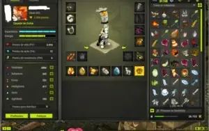Vendo team 8 contas no DOFUS, server Spiritia, equipadas
