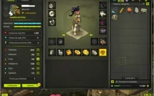 Vendo team 8 contas no DOFUS, server Spiritia, equipadas