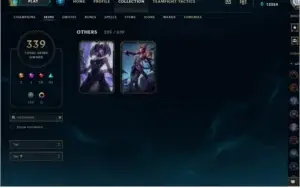CC 339 SKINS RARAS DE EVENTOS