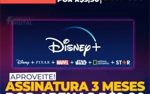 [Promoção] Disney+ Assinatura Premium 3 Meses