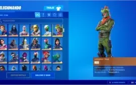 Conta Fortnite 643 skins total