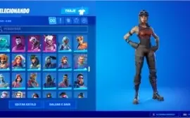 Conta Fortnite 643 skins total