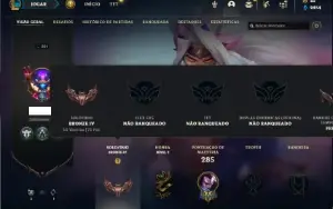 Bronze 4 com 90 Champs e 59 Skins + 4 Fragmentos