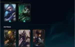 VENDO CONTA COM SKIN ULTIMATE E LENDARIA, OTIMA SMURF