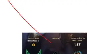 conta league of legends LOL esmeralda 3 com 1k600 de RP