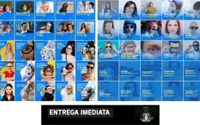 Pack 200 Arte Óticas Editável No Canva+legendas