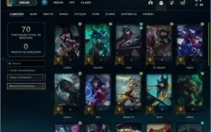 Conta ouro 4 barata com 9 skins e 28 champs