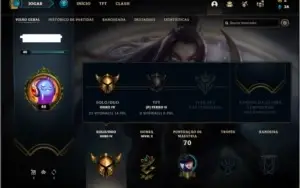 Conta ouro 4 barata com 9 skins e 28 champs
