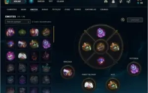 Conta ouro 4 barata com 9 skins e 28 champs
