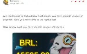 Conta League of Legends, TODAS SKINS disponíveis p/ compra