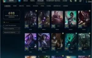 Conta League of Legends, TODAS SKINS disponíveis p/ compra
