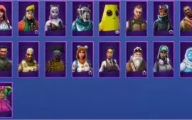 Conta Fortnite Season 4 a 9 + skins raras