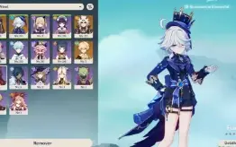 Itto+furina+cyno + arma 5 estrela AR 15