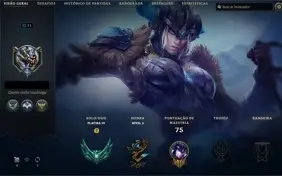 CONTA LOL PLATINA 4
