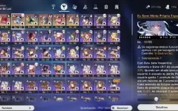 Honkai Star Rail com Quase Todos Personagens!!
