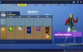 Conta Fortnite Season 8 Completa
