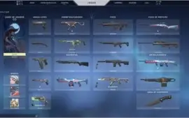 Conta valorant com skins e passe atual junto com conta lol