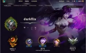 Conta do LoL 84 champs 21 skins, 1 lendaria ,9  legado