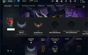 Conta prata 1 com 22 Champs e 3 Skins + 4 Espolios