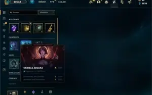 Conta prata 1 com 22 Champs e 3 Skins + 4 Espolios