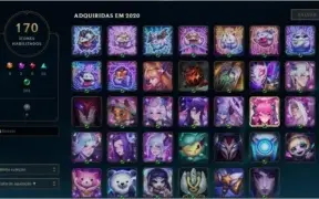 Conta league of legends level 143