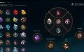 Conta league of legends level 143