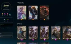 Conta League Of Legends, Platina, Lvl 370, Com 200 Skins