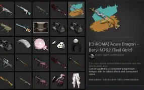Conta Pubg Steam 3 Progressive Beryl+Aug+M416 Melhor Preço